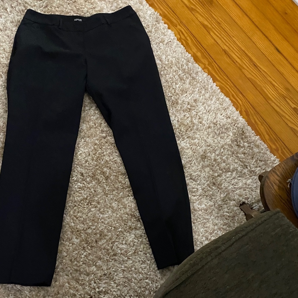 3/$15. Apt. 9 Black Torie Straight Pants